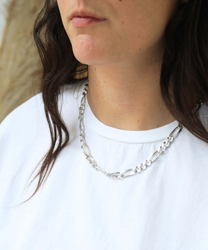 Sliver Chain Necklace NYC fine jewelry brooklyn NY New York jeweler sustainable ethical greenpoint engagement