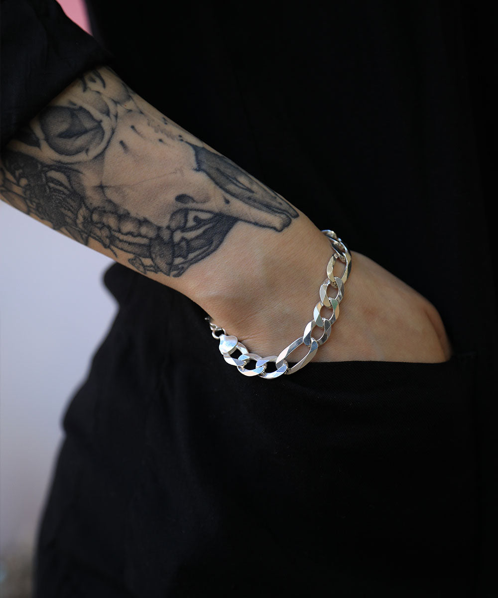silver Chain Bracelet NYC fine jewelry brooklyn NY New York jeweler sustainable ethical greenpoint engagement