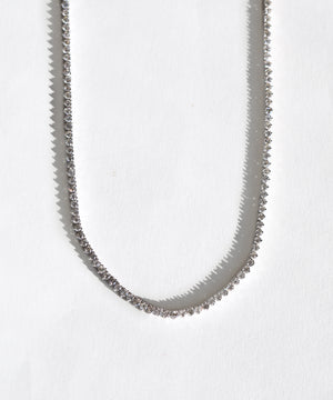 14k gold diamond tennis chain NYC fine jewelry brooklyn NY New York jeweler sustainable ethical greenpoint engagement