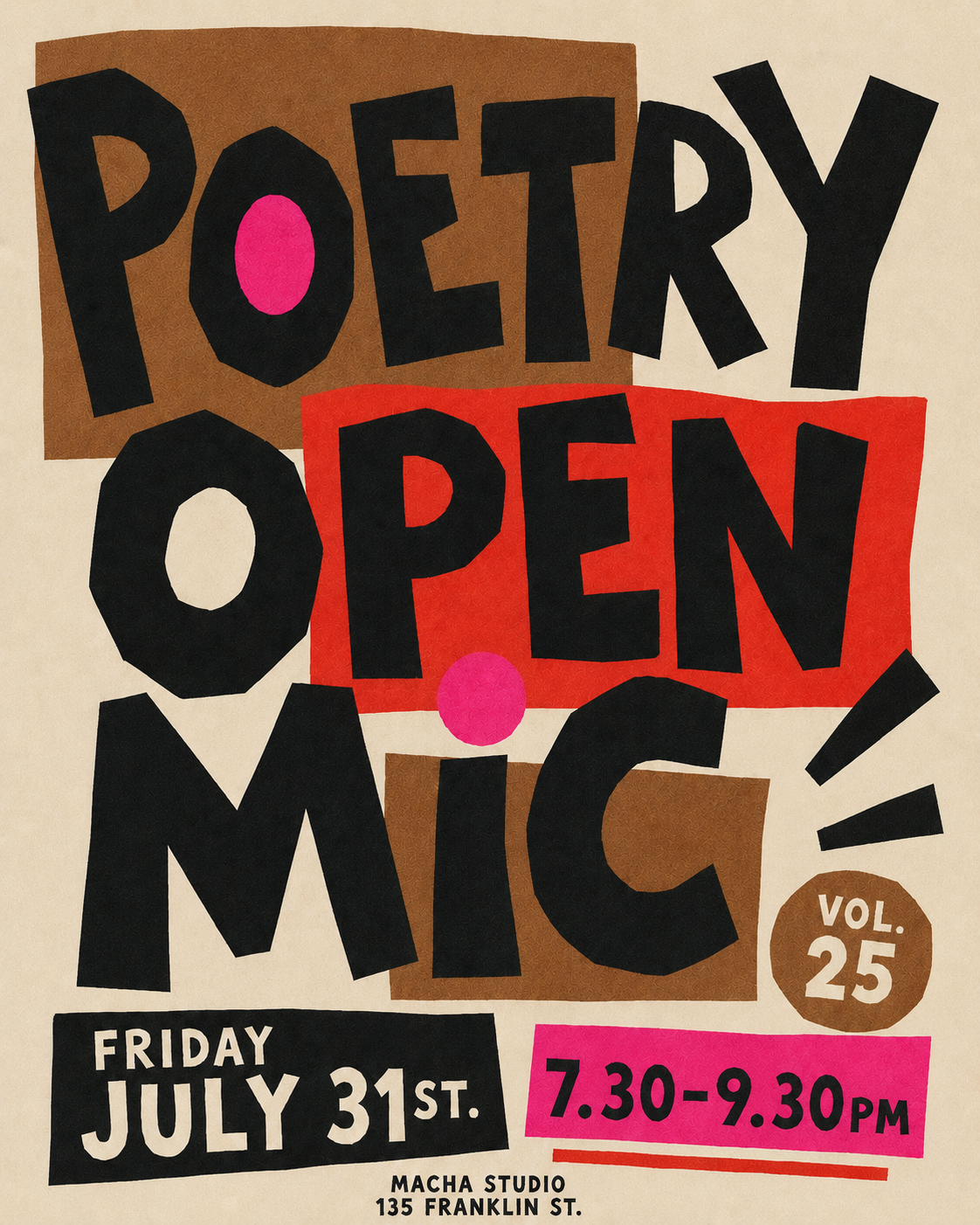 Summer Poetry Open-Mic