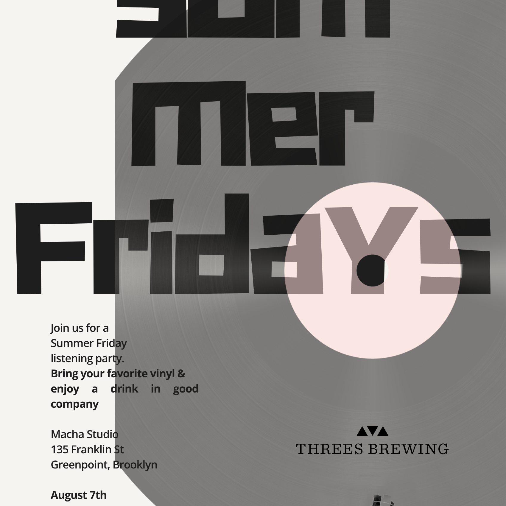 Summer Fridays listening party