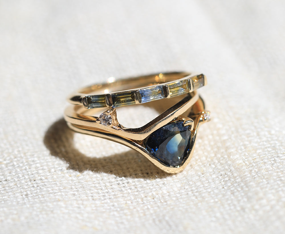 stacking rings wedding bands macha studio brooklyn new york