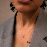 Tiny Birthstone Baguette