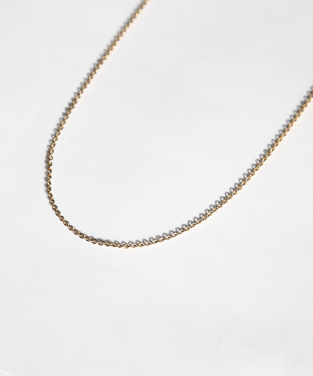 vintage 14k yellow gold chain necklace 1800s 1900s unique Macha Studio Greenpoint Brooklyn New York City unisex 11222