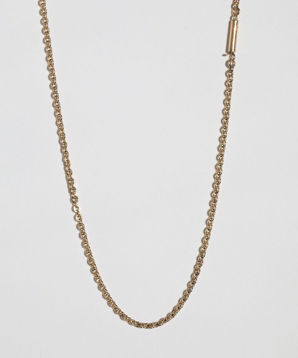 vintage 14k yellow gold chain necklace 1800s 1900s unique Macha Studio Greenpoint Brooklyn New York City unisex 11222