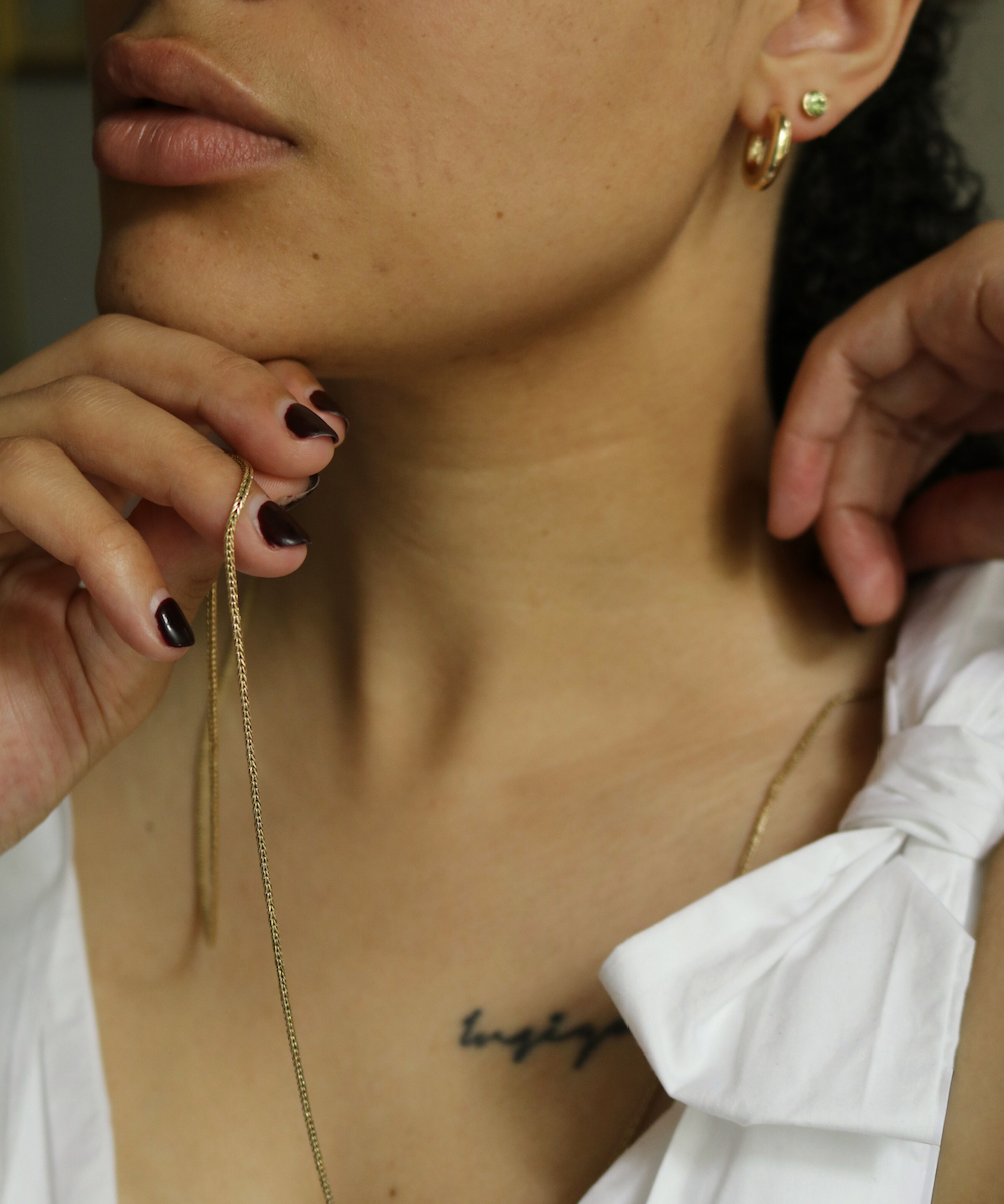 vintage fine gold chain gifts macha jewelry studio greenpoint brooklyn nyc