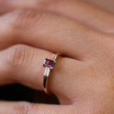Natalie Purple Sapphire Ring