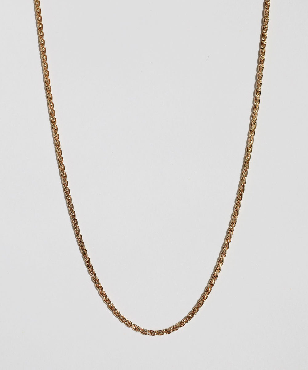 twisted vintage 18k yellow gold chain twisted chain New York City greenpoint Brooklyn one of a kind unique