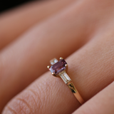 Natalie Purple Sapphire Ring