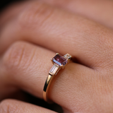 Natalie Purple Sapphire Ring