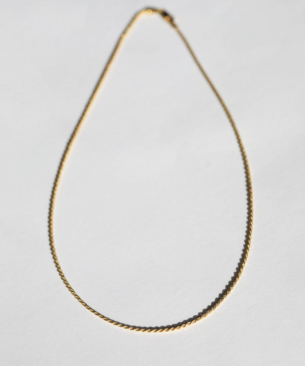 Tiny Rope Chain Tiny Rope Chain Necklace – Macha Studio