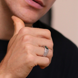 McKinley Signet Ring with 2ct Australian Sapphire