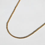 vintage 14k yellow gold rope twisted necklace 1980s unique Macha Studio Greenpoint Brooklyn New York City unisex 11222