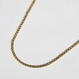 vintage 14k yellow gold rope twisted necklace 1980s unique Macha Studio Greenpoint Brooklyn New York City unisex 11222