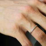 Foxtail Platinum Ring