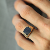 Sapphire Signet Ring