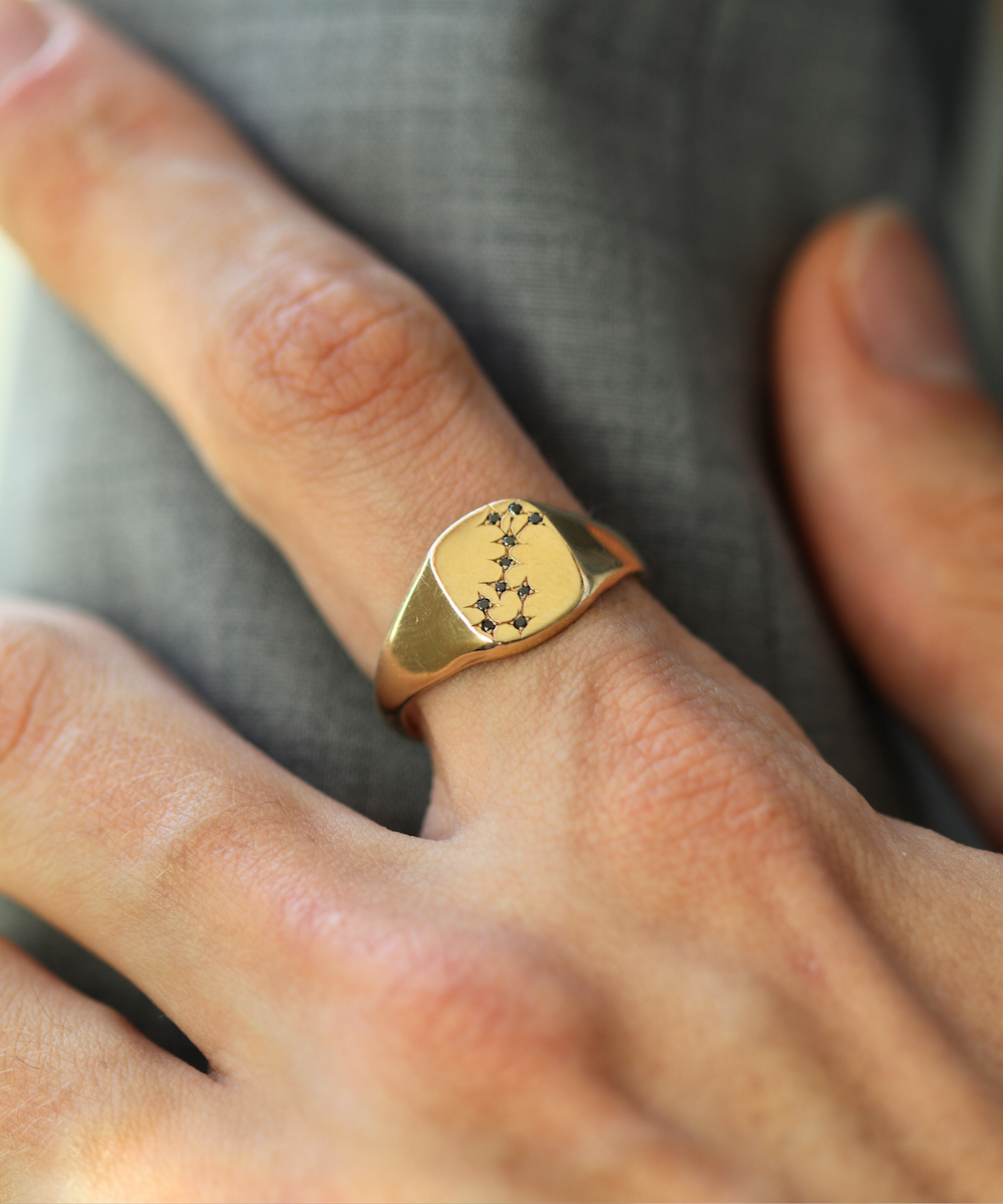 Constellation Signet Ring