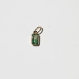Color-Blocked Tourmaline Pendant (Medium)