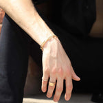 14k yellow  gold signet Ring Brooklyn New York 11222