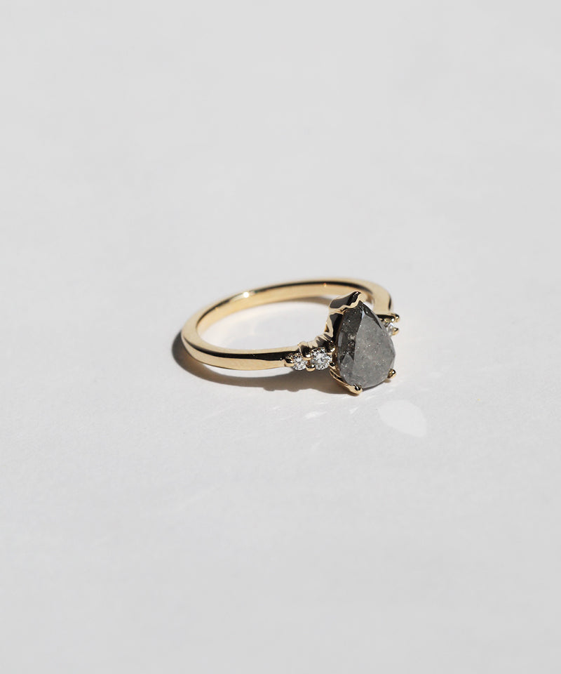 Ona Salt & Pepper Diamond Ring