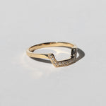 White Diamond 14k gold wedding band ring Brooklyn New York 