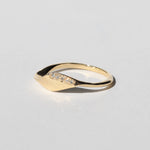 white diamond wedding band ring 14k yellow gold 