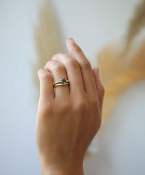 Mila Emerald Ring