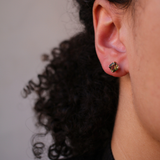 Asscher Cut Tourmaline Stud Earrings
