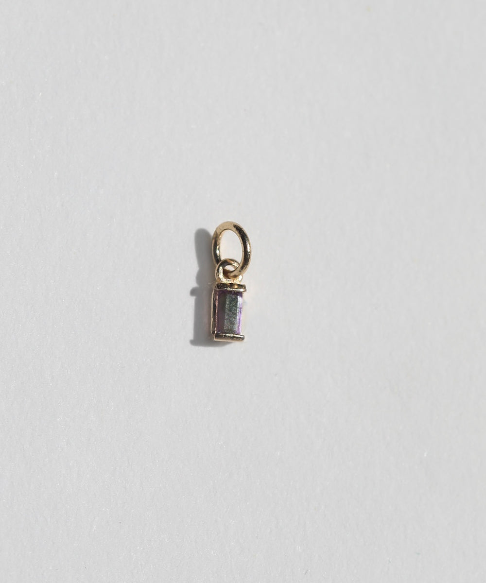 Tiny Birthstone Baguette