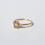 Allie Ring with Orange Sapphire