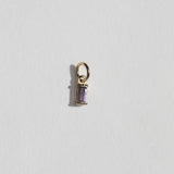 Tiny Birthstone Baguette