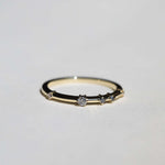 14k gold ring diamond Brooklyn New York 11222 Salt and Pepper Diamond