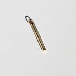 white diamond pendant 14k yellow gold Brooklyn New York 