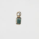 Color-Blocked Tourmaline Pendant (Medium)