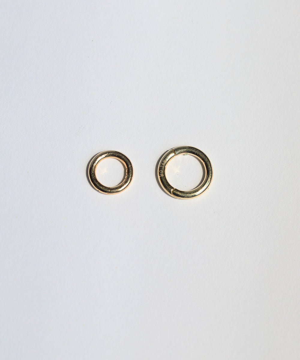 14k yellow gold carabiner  fine jewelry Brooklyn New York 