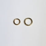 14k yellow gold carabiner  fine jewelry Brooklyn New York 