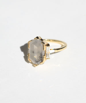 Cristina Salt & Pepper Diamond Ring