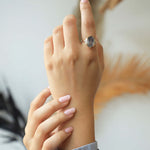 14k yellow gold Salt & Pepper  Diamond NYC Brooklyn necklace NYC fine jewelry brooklyn NY New York jeweler sustainable ethical greenpoint engagement