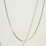 14k gold curb chain necklace NYC fine jewelry brooklyn NY New York jeweler sustainable ethical greenpoint engagement