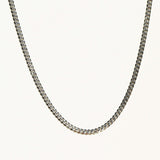 14k Gold Curb chain Necklace NYC fine jewelry brooklyn NY New York jeweler sustainable ethical greenpoint engagement