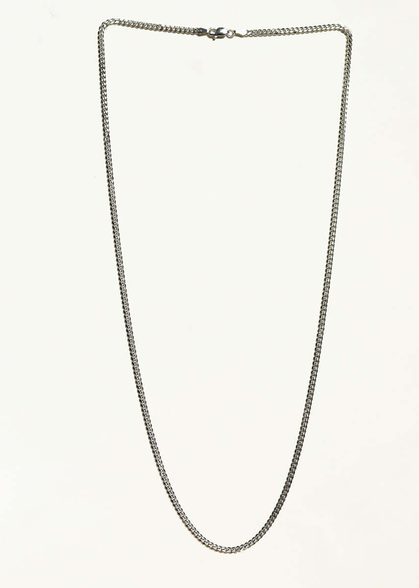 14k gold  curb chain necklace NYC fine jewelry brooklyn NY New York jeweler sustainable ethical greenpoint engagement