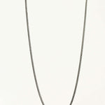 14k gold  curb chain necklace NYC fine jewelry brooklyn NY New York jeweler sustainable ethical greenpoint engagement