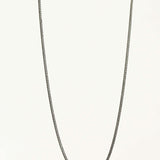 14k gold  curb chain necklace NYC fine jewelry brooklyn NY New York jeweler sustainable ethical greenpoint engagement