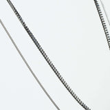 14k gold curb  chain Necklace NYC fine jewelry brooklyn NY New York jeweler sustainable ethical greenpoint engagement