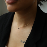 Elemental Salt & Pepper Diamond Necklace