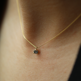 Elemental Salt & Pepper Diamond Necklace