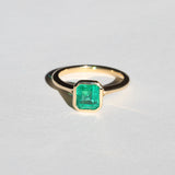 Luca Solitaire with Emerald