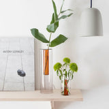 reversible glass vase color blocked Brooklyn New York 