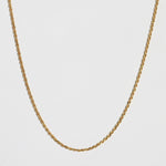 vintage 14k yellow gold chain twisted chain New York City greenpoint Brooklyn one of a kind unique 11222