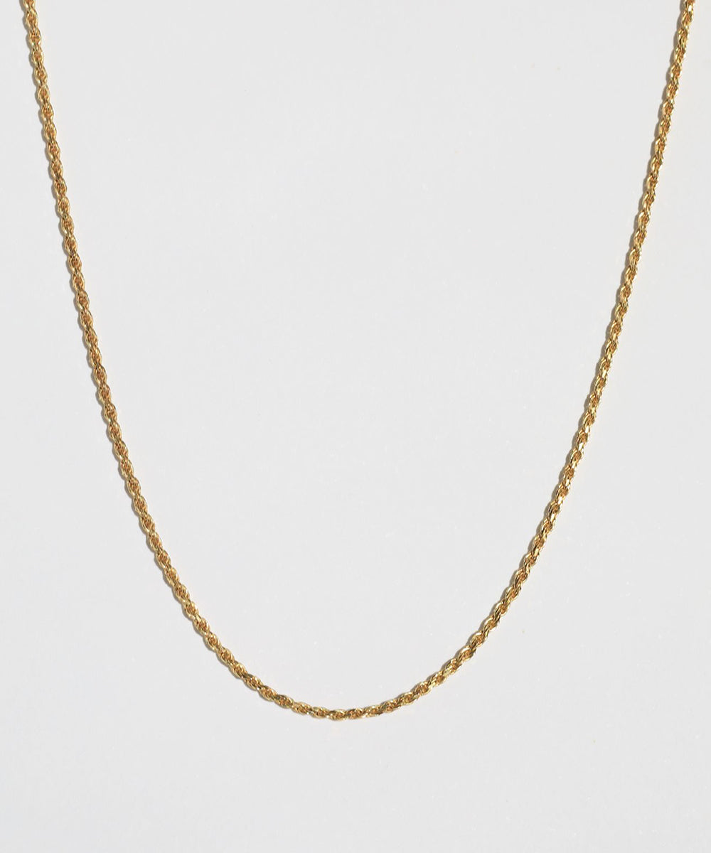 vintage 14k yellow gold chain twisted chain New York City greenpoint Brooklyn one of a kind unique 11222